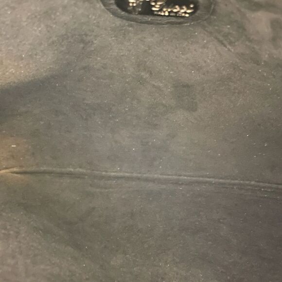 GUCCI Black Leather & Python Trim Vintage Clutch - Picture 4 of 15